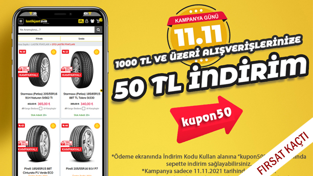 Lastikjantavm 11.11 Kampanyası