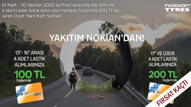 Nokian Yakıt Kampanyası