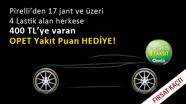 Pirelli Opet Yakıt Kampanyası