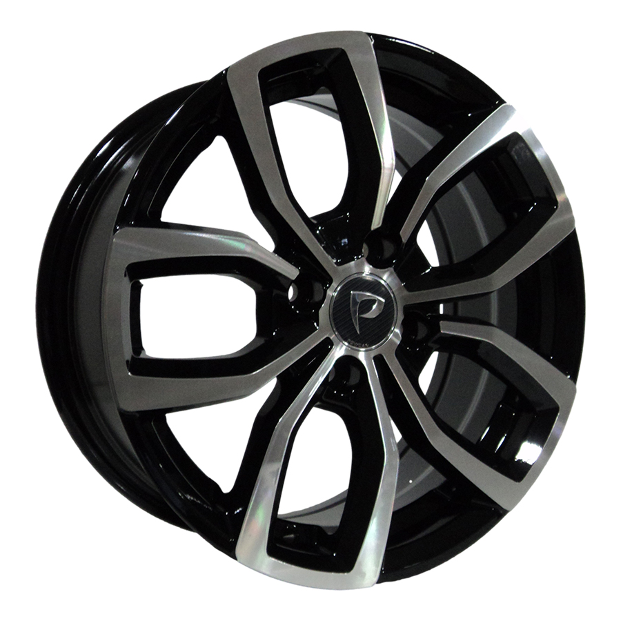 LJA-A5711-01 6.5x15" 4x100 ET38 60.1 Black Machined Jant