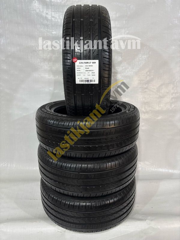 Pirelli 225/50R17 98Y Cinturato P7 5 mm 2.EL Yaz Lastiği (2020) RFT