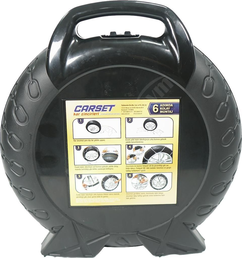 165/70R12 GRUP:3 SERİ X TAKMATİK OTOMOBİL KAR ZİNCİRİ (PAKET İÇERİĞİ 2 ADETTİR)