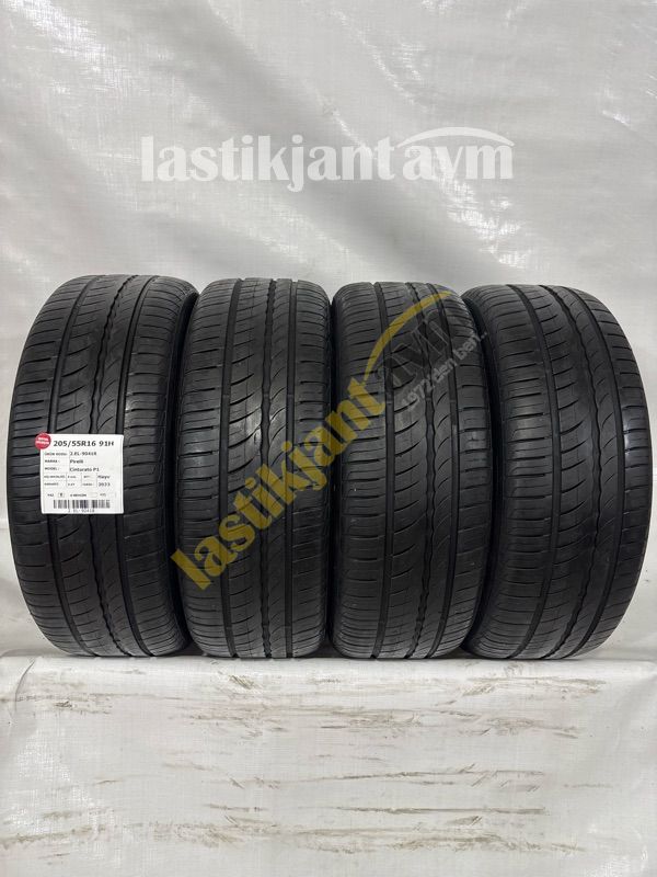 Pirelli 205/55R16 91H Cinturato P1 5MM 2.EL Yaz Lastiği (2023)